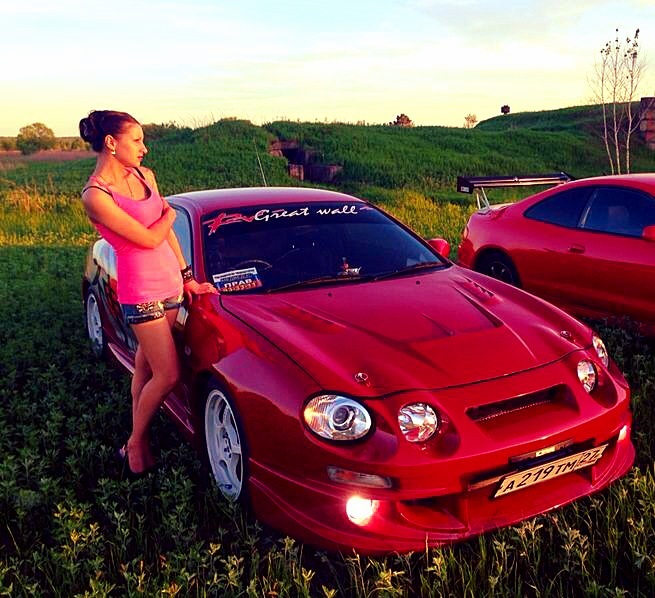 Первый день в новом стиле=) — Toyota Celica (200), 2 л, 1995 года ...