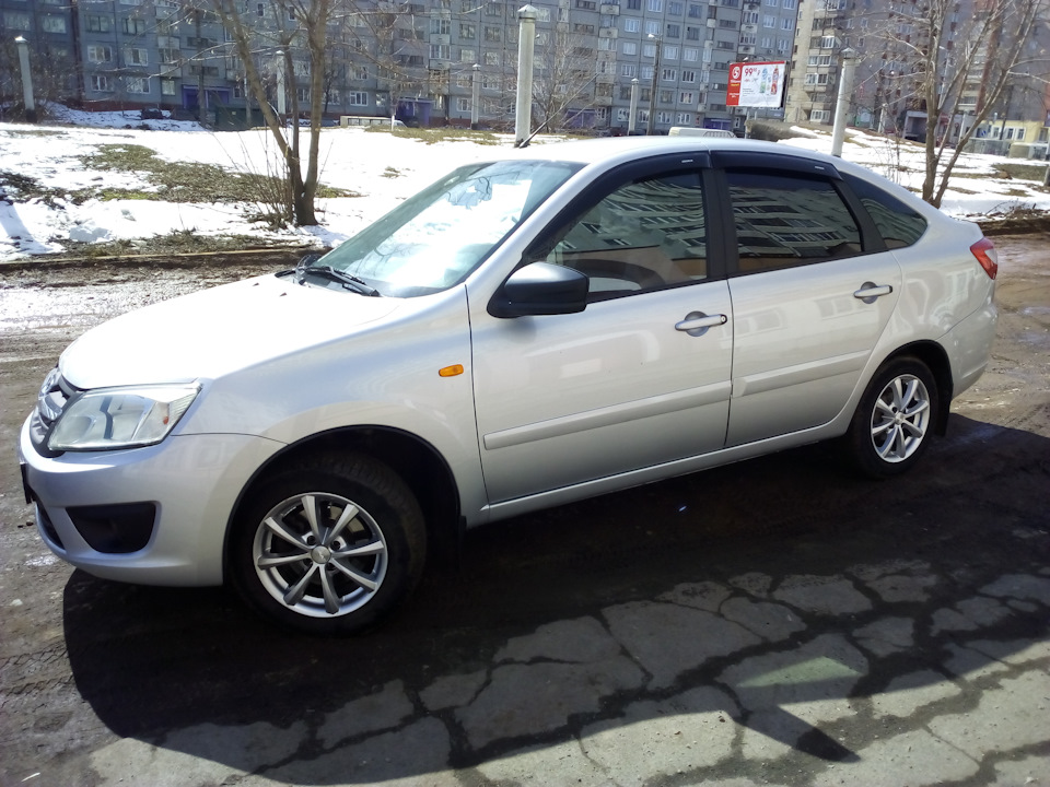 Диски лада гранта фото Накладки на ручки дверей гранта. - Lada Гранта лифтбек, 1,6 л, 2015 года просто 