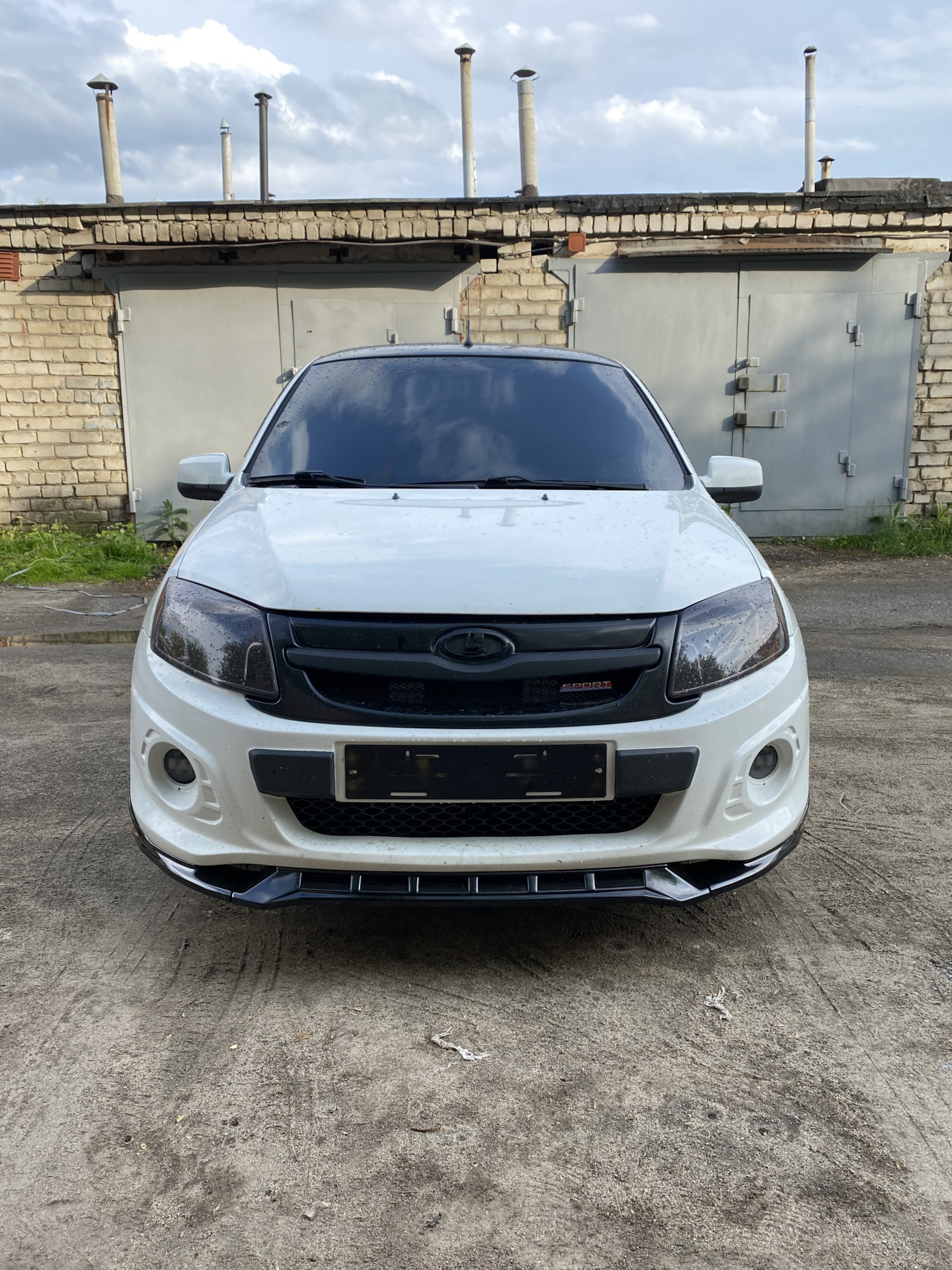 Установил сплиттер барс на гранту спорт — Lada Granta Sport, 1,6 л ...