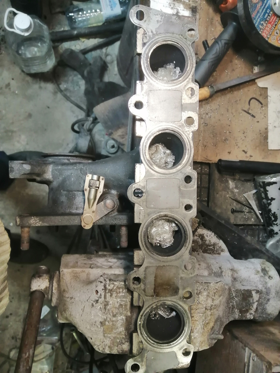 Установка турбины ихи или к03 от 2.0 tfsi — Audi A4 (B6), 1,8 л, 2002 ...