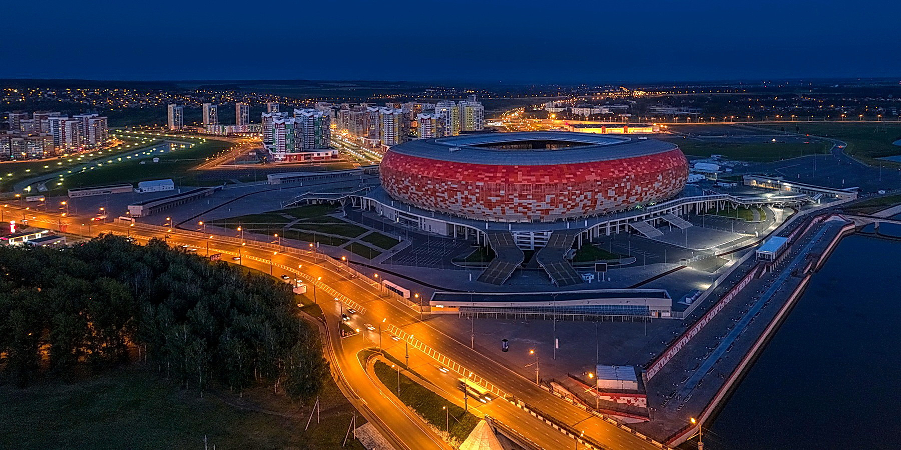 Фото саранск ночью