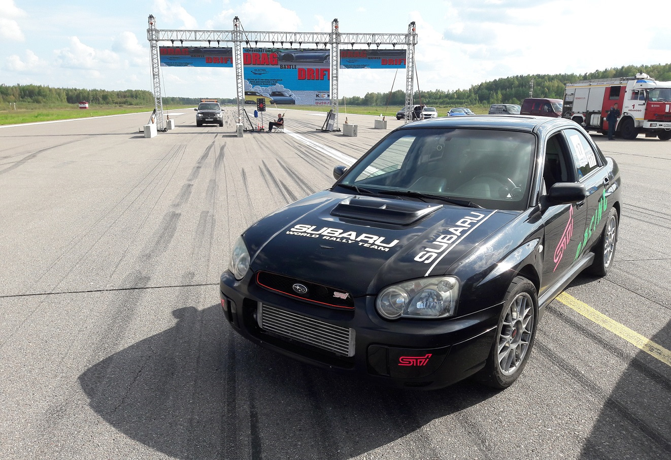 Субару, которая смогла! 1-е место в классе на Драге в Иваново. — Subaru  Impreza WRX STI (GD), 2,5 л, 2004 года | соревнования | DRIVE2