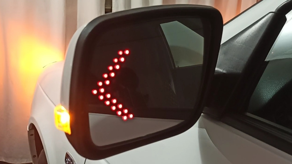 Установка повторителя поворотника под зеркало Приора — Lada Приора ...
