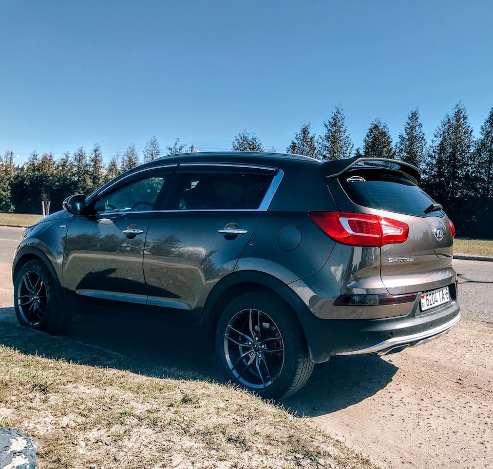 Полимер-консервант от GRASS. — KIA Sportage (3G), 2 л, 2013 года ...