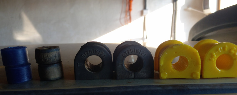 Замена резинок в заднем стабилизаторе — Lifan Smily, 1,3 л, 2011 года ...