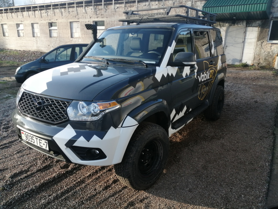 Оклейка — УАЗ Patriot, 2,7 л, 2020 года | стайлинг | DRIVE2