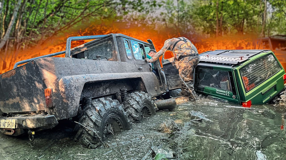 Не зная броду не лезь в воду — УАЗ 315195 Hunter, 4,7 л, 2017 года ...