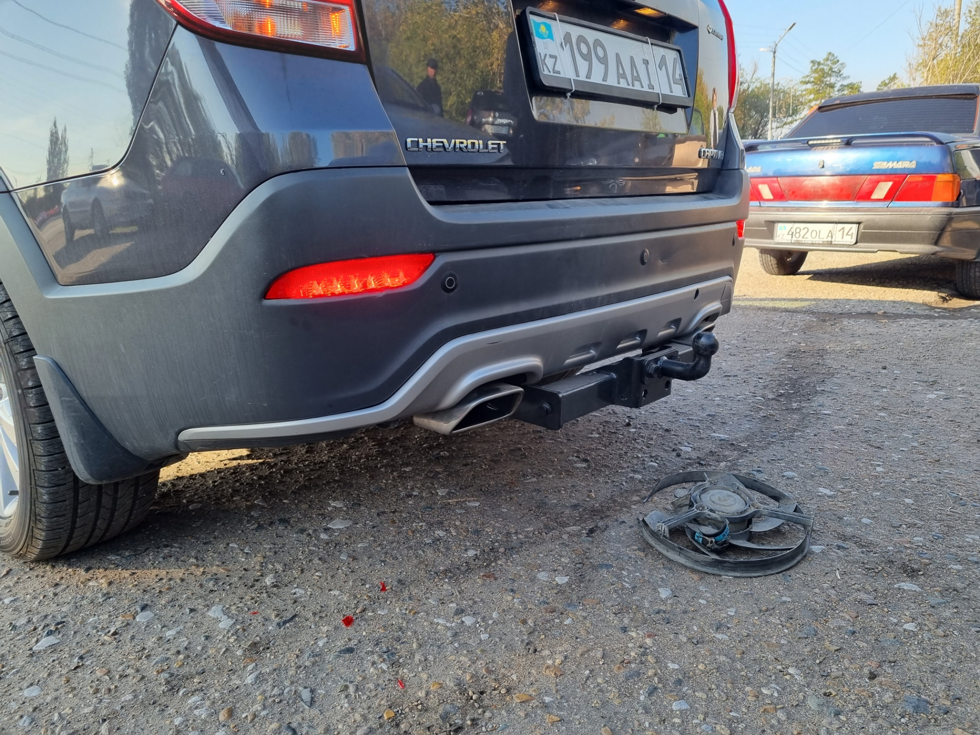 С праздником, дорогие! — Chevrolet Captiva (1G), 2,4 л, 2014 года ...