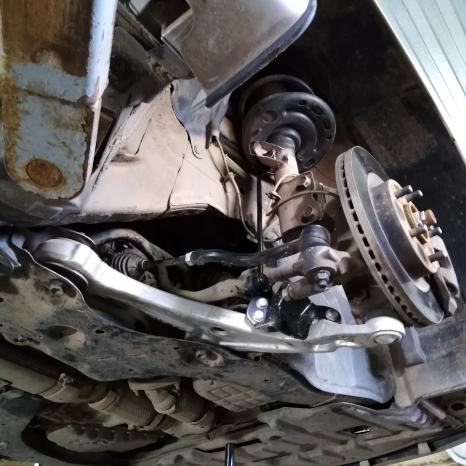 Замена передних рычагов. - Nissan Teana (J32), 2,5 л, 2008 года запчасти DRIVE2