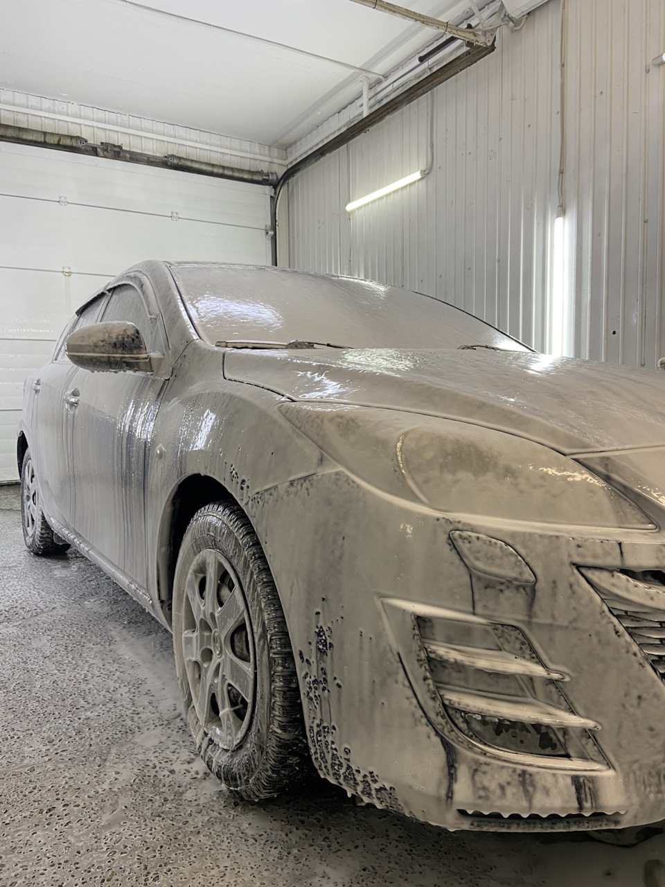 Очередная еженедельная🛁 — Mazda 3 (2G) BL, 1,6 л, 2010 года | мойка |  DRIVE2