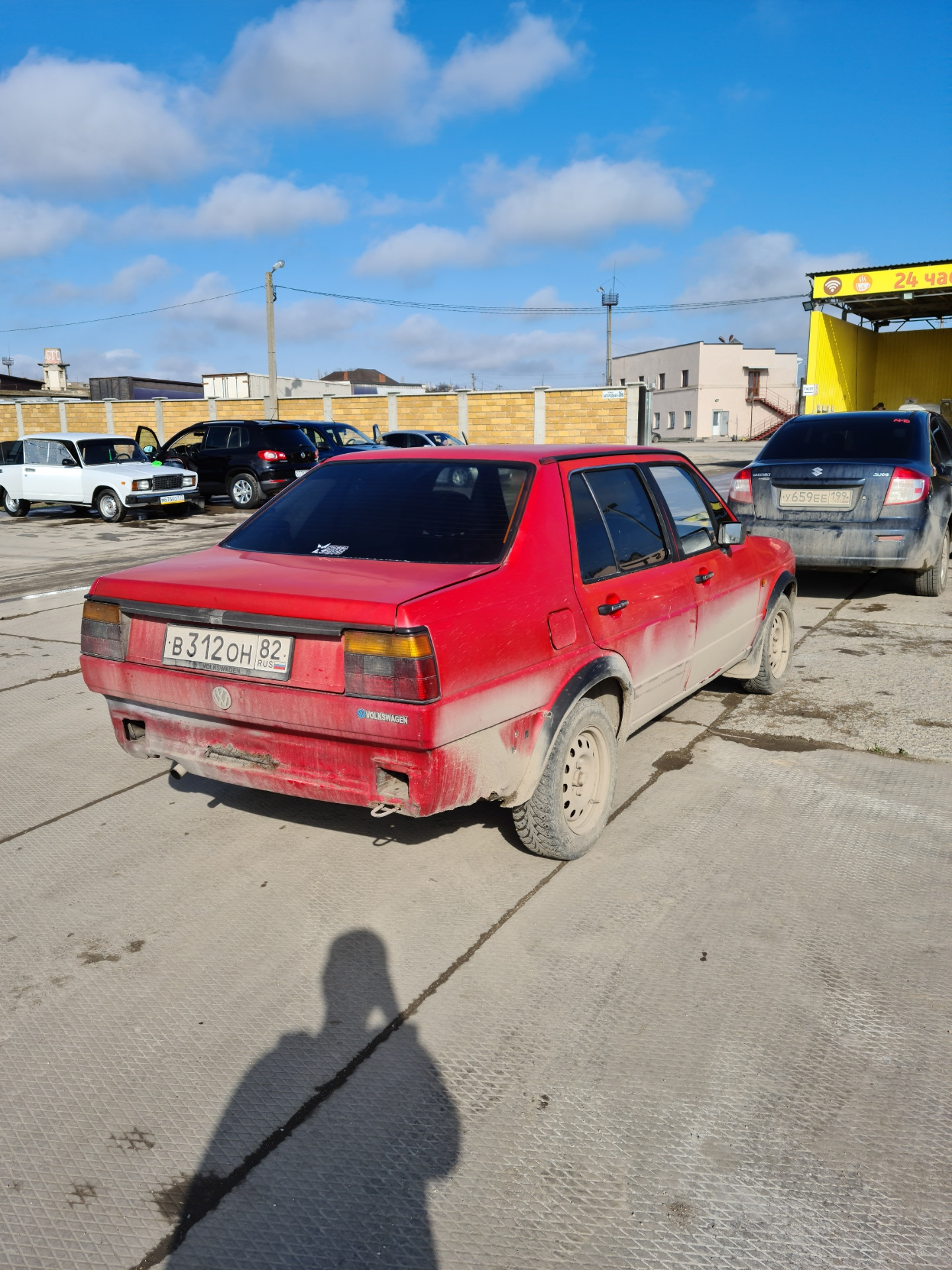 Отдал на ремонт — Volkswagen Jetta II, 1,6 л, 1987 года | кузовной ...
