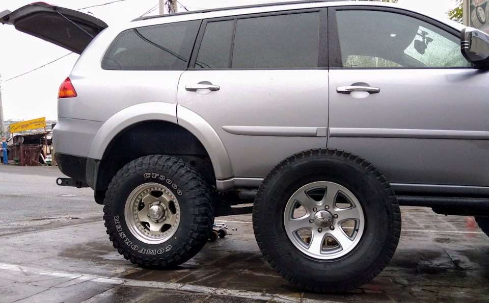 Приготовил сани летом — Mitsubishi Pajero Sport (2G), 2,5 л, 2012 года ...