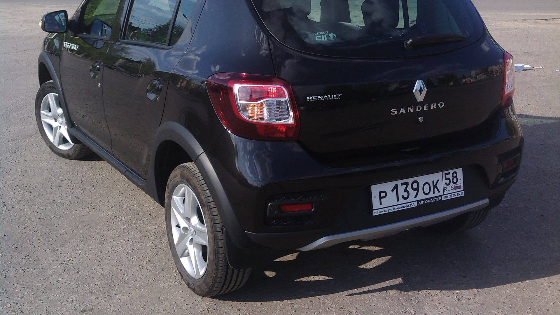 Renault Sandero Stepway (2G) 1.6 бензиновый 2017 | САН САНЫЧ на DRIVE2