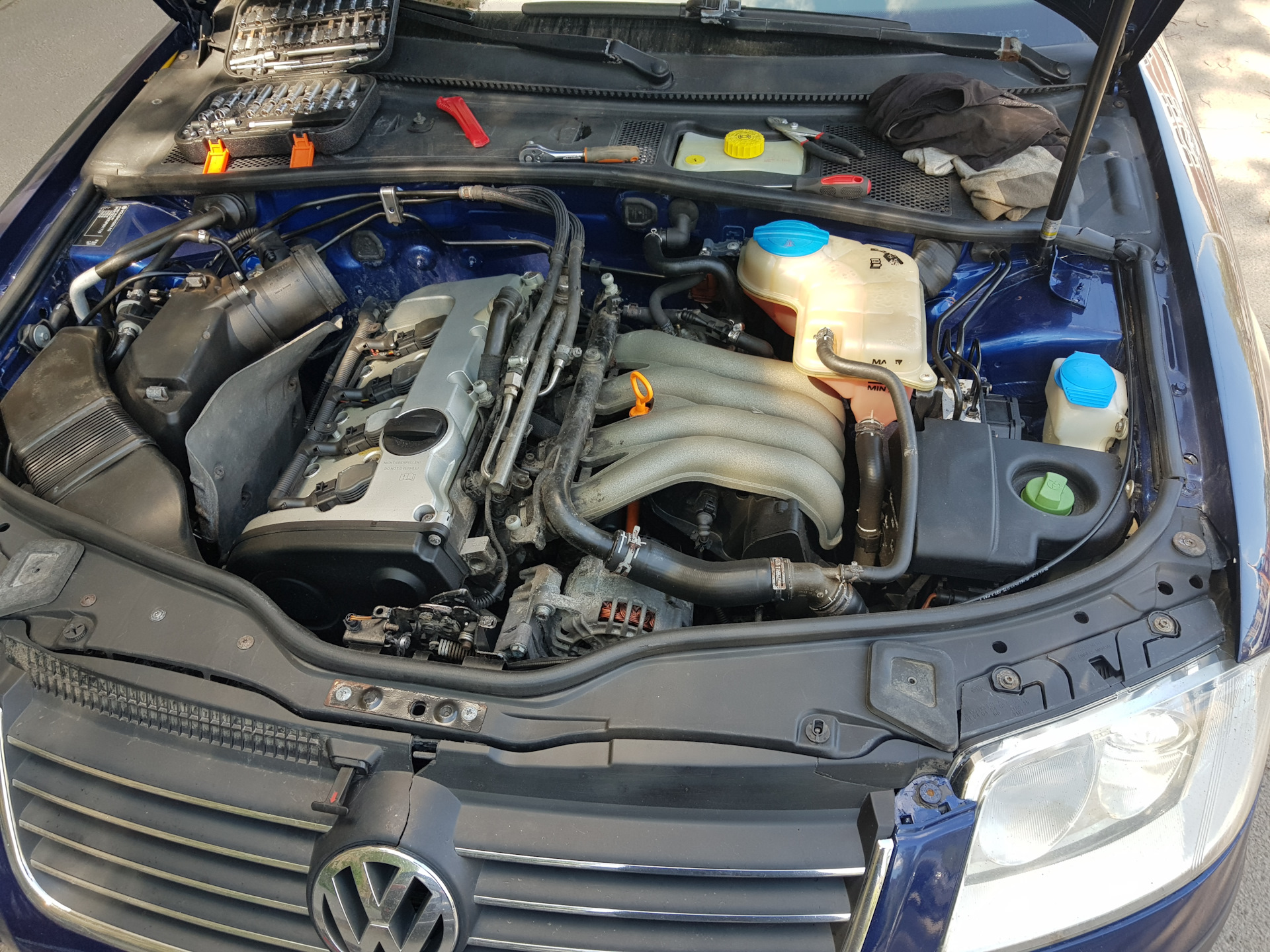 Volkswagen passat b5 чистка дроссельной заслонки