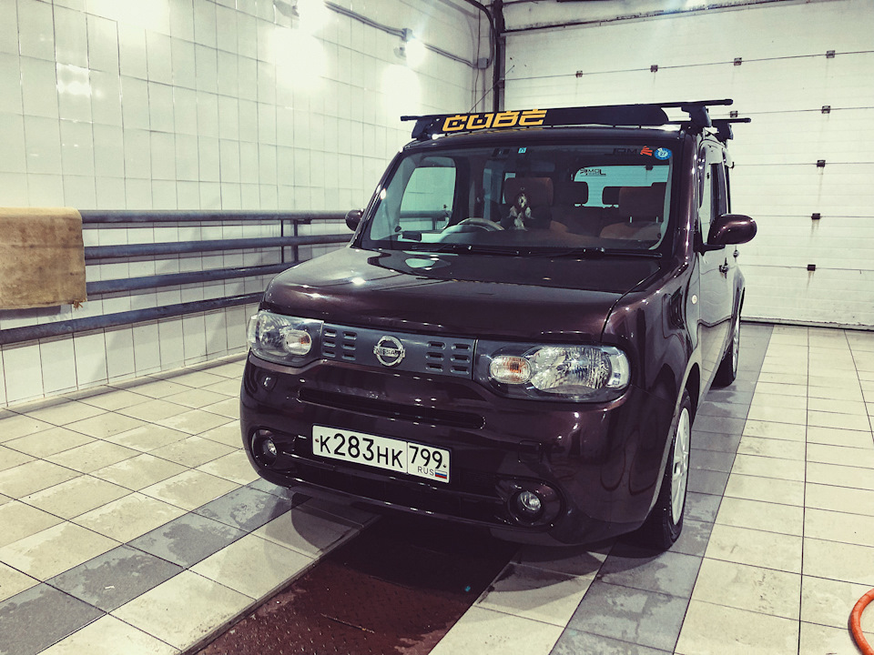 Roof fairing. Nissan Cube III 1 5 2011 DRIVE2