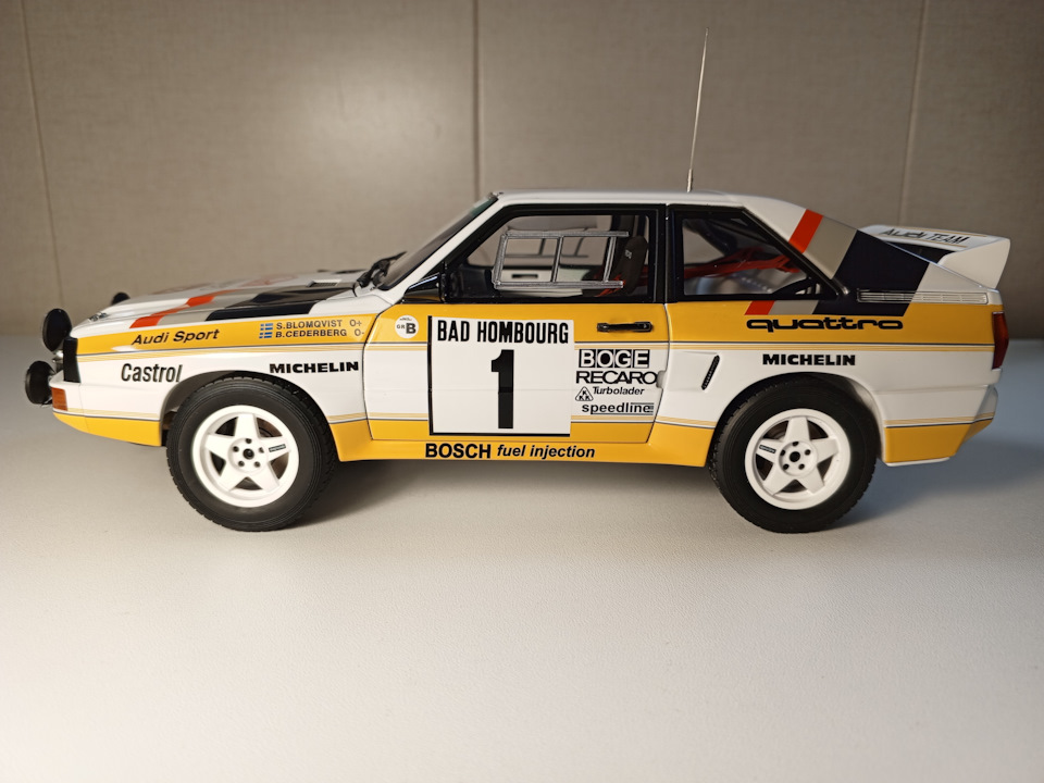 AUDI SPORT QUATTRO 1/18 AUTOart. — Сообщество «Масштабные