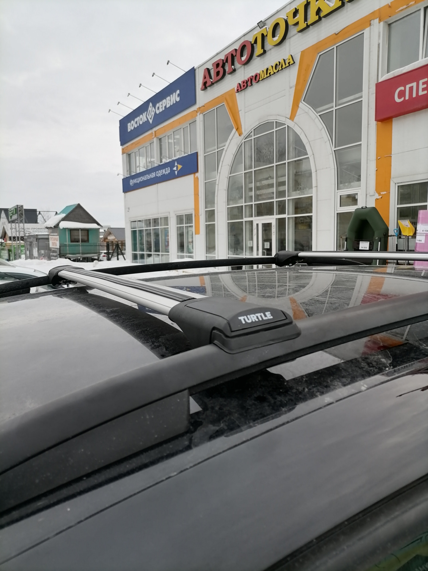 Багажник на крышу — Volkswagen Tiguan (1G), 1,4 л, 2012 года ...