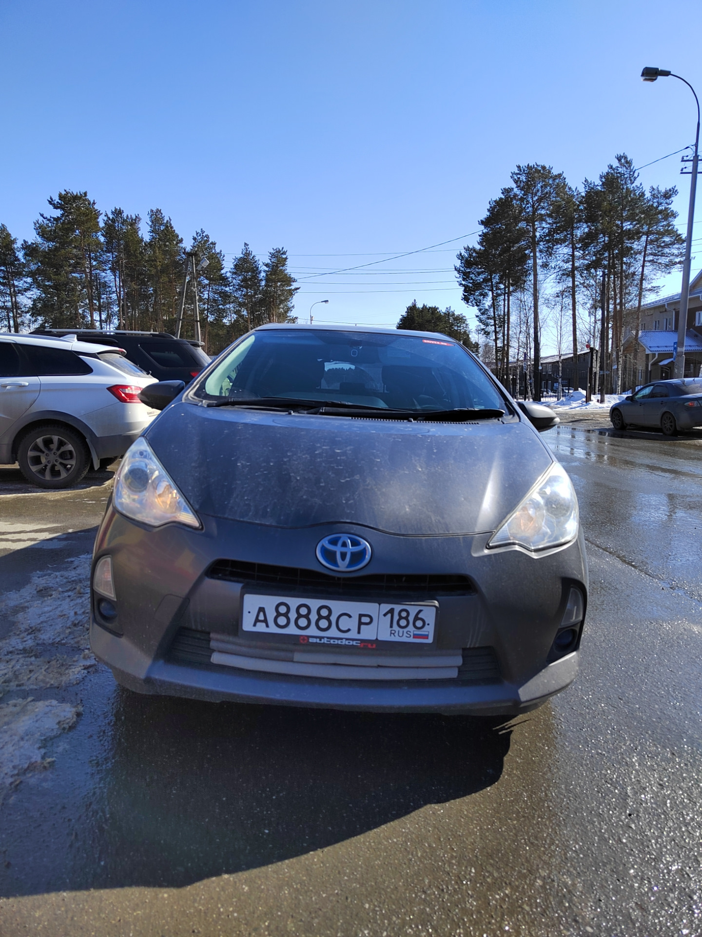 Американский свет или дальний в полнакала — Toyota Aqua, 1,5 л, 2013 года |  тюнинг | DRIVE2