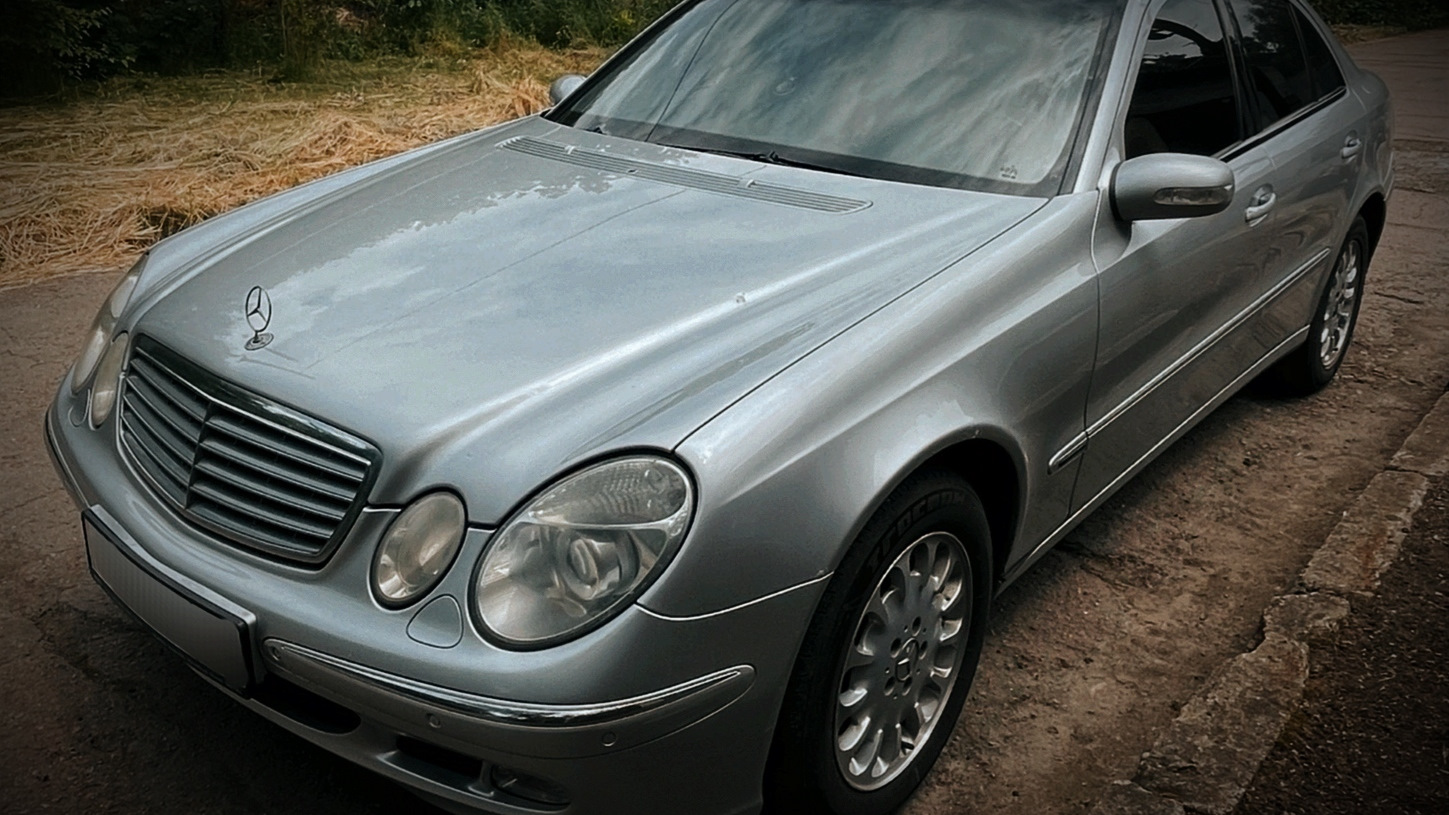 Продажа Mercedes-Benz E-class (W211) 2002 (дизель, АКПП) — с историей  обслуживания — DRIVE2.RU