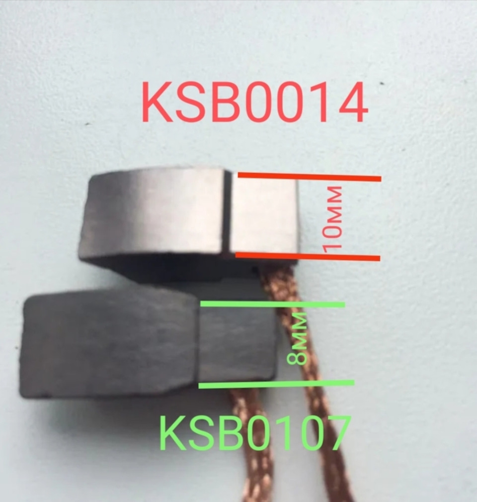 KSB0014 Щетка мотора отопителя Motorherz | Запчасти на DRIVE2