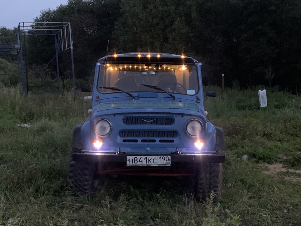 Photo from the logbook UAZ 3153