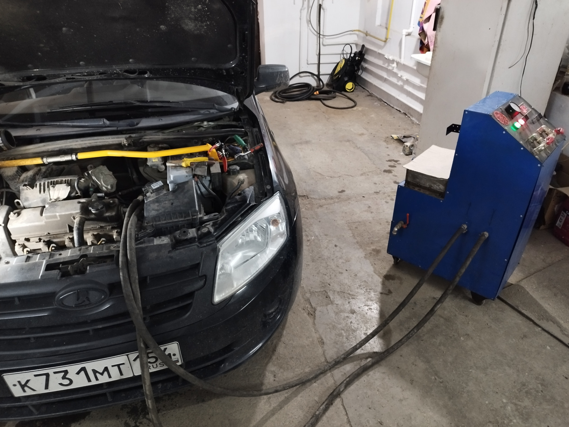 Плохо греет печка — Lada Гранта, 1,6 л, 2012 года | плановое ТО | DRIVE2