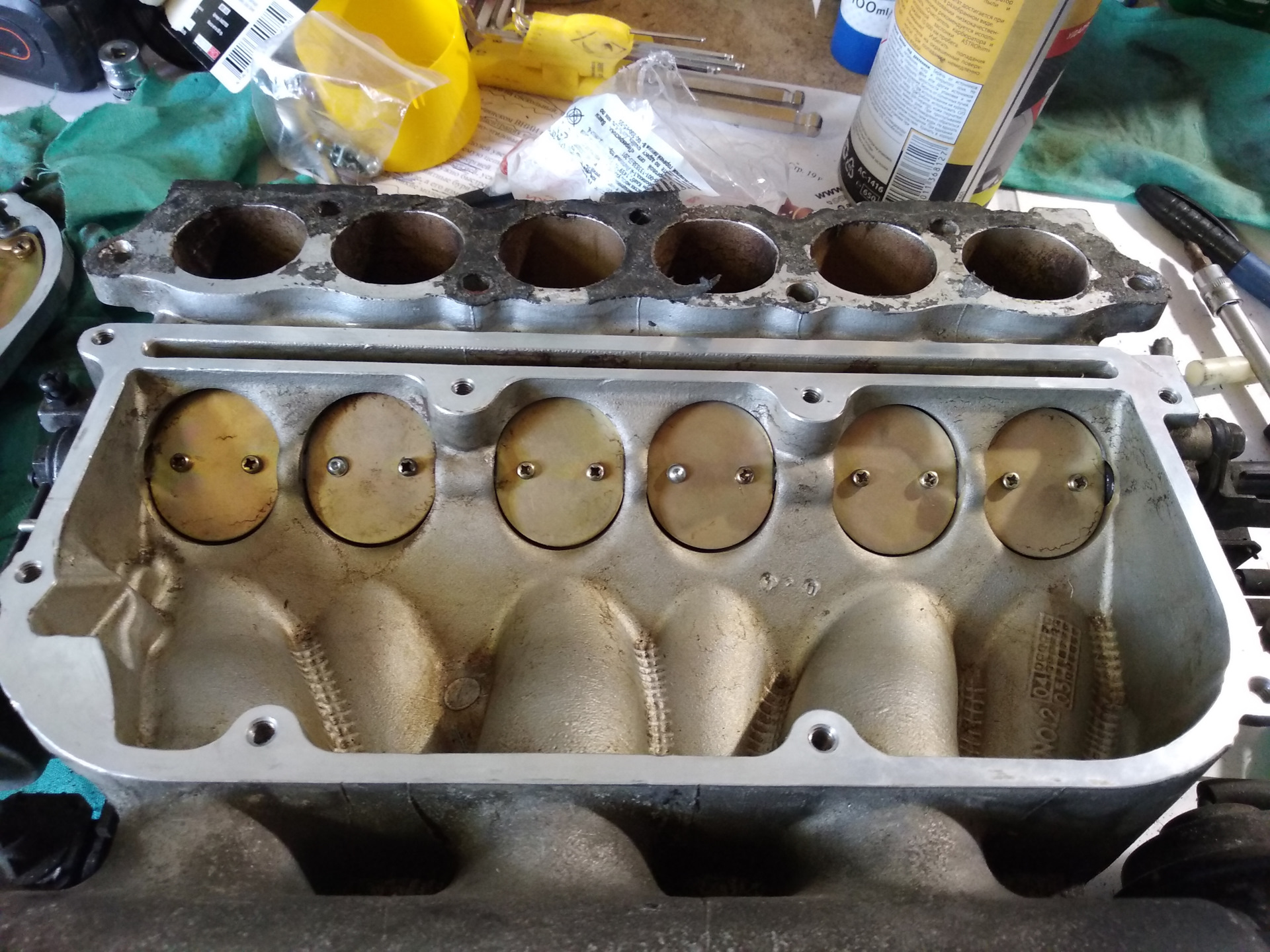 Ремонт впускного коллектора и дальнейший поиск неисправности. — Hyundai ...