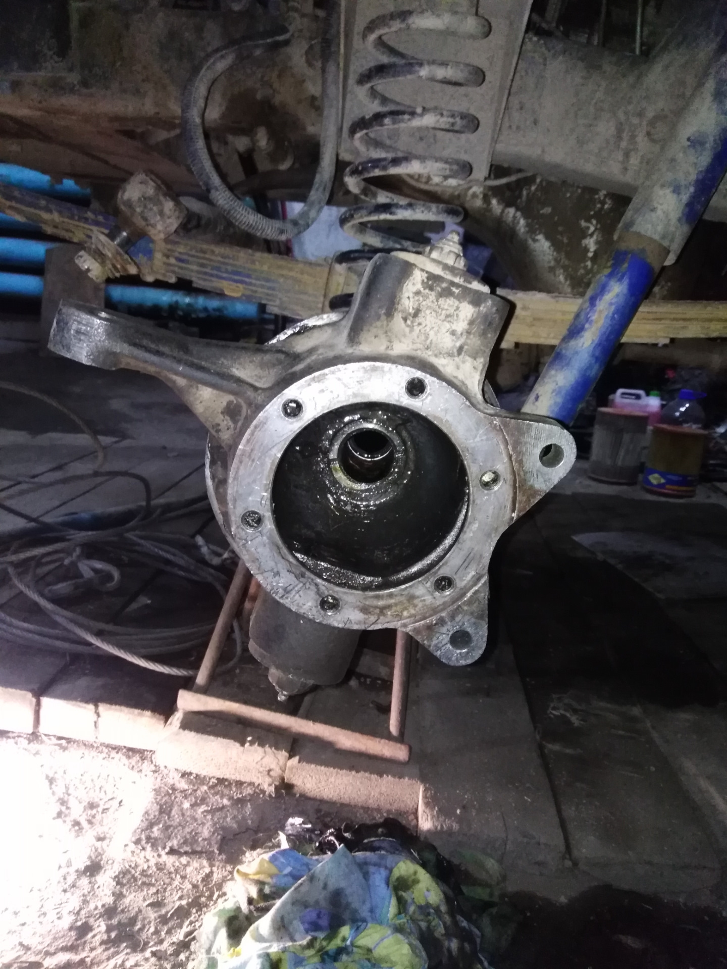 Изменение кастора 8' — УАЗ 31514, 2,5 л, 1997 года | тюнинг | DRIVE2