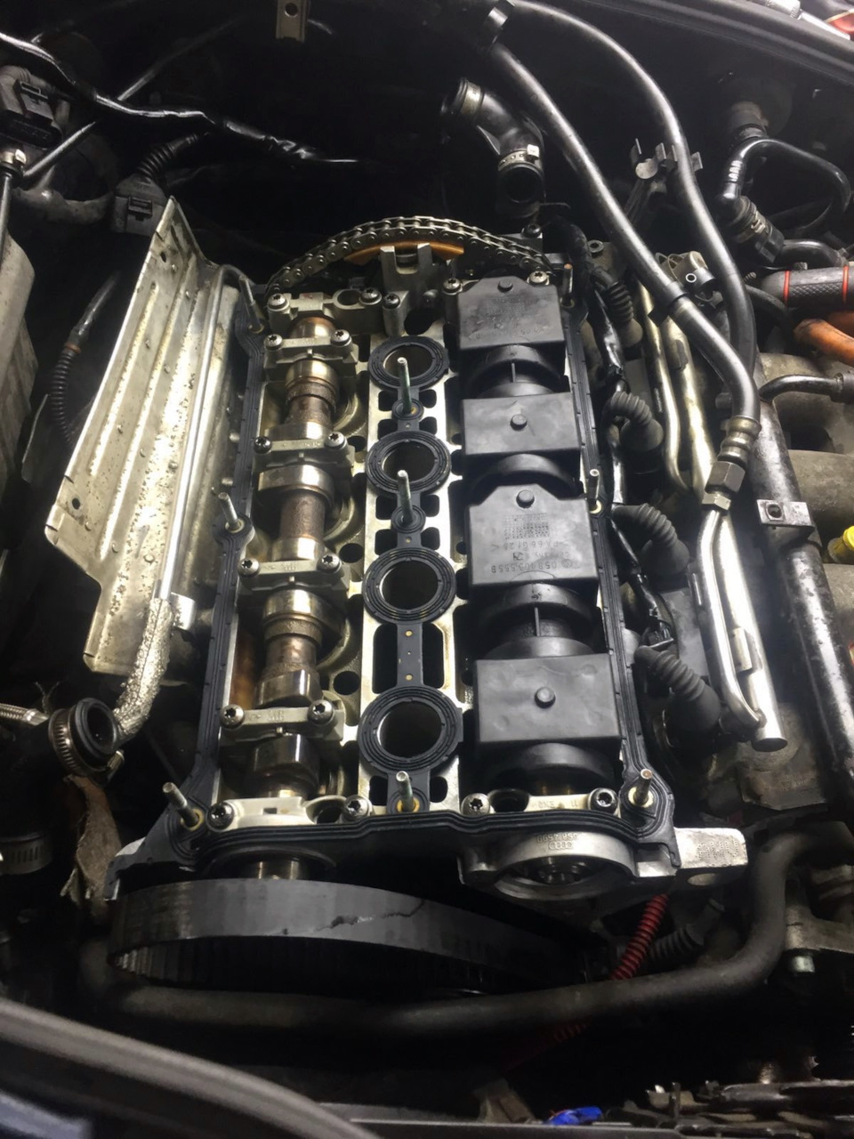 Замена МСК без снятия головы — Volkswagen Passat B5, 1,8 л, 2001 года ...