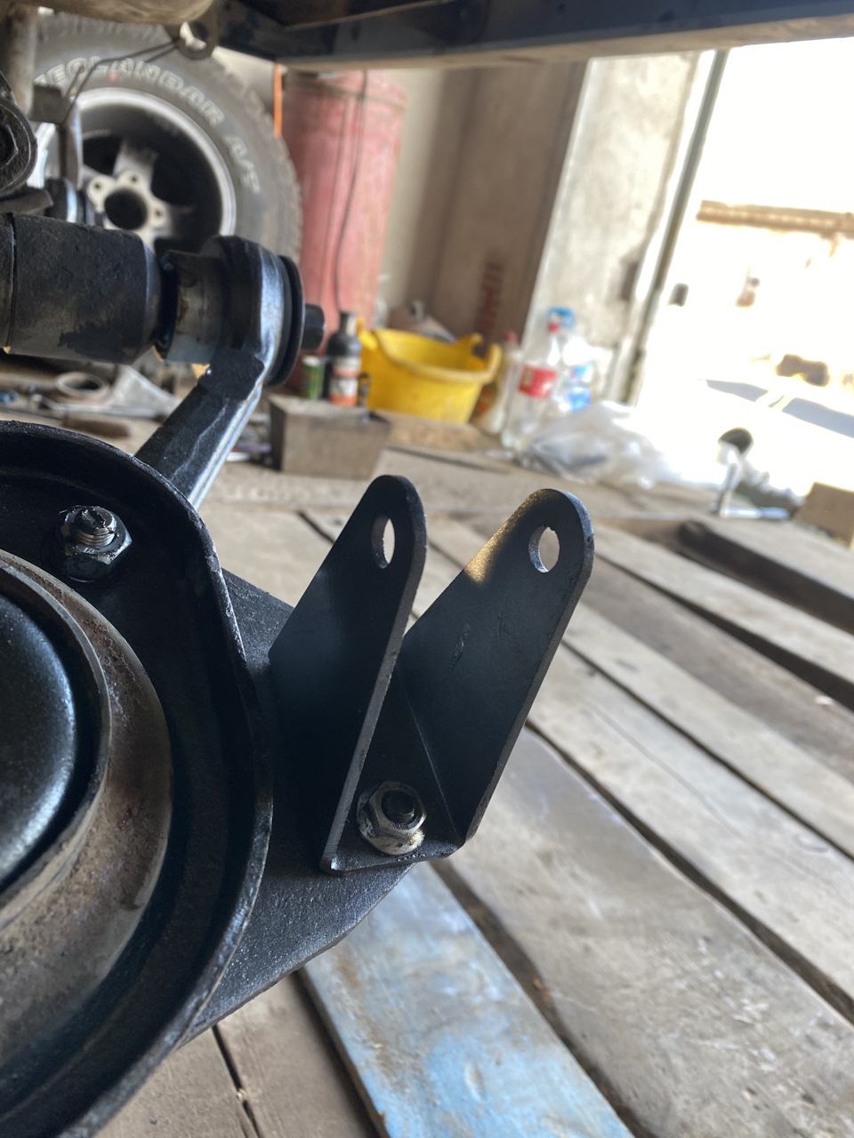 Перенос передней балки Нива — Lada 4x4 5D, 1,7 л, 2011 года | тюнинг ...