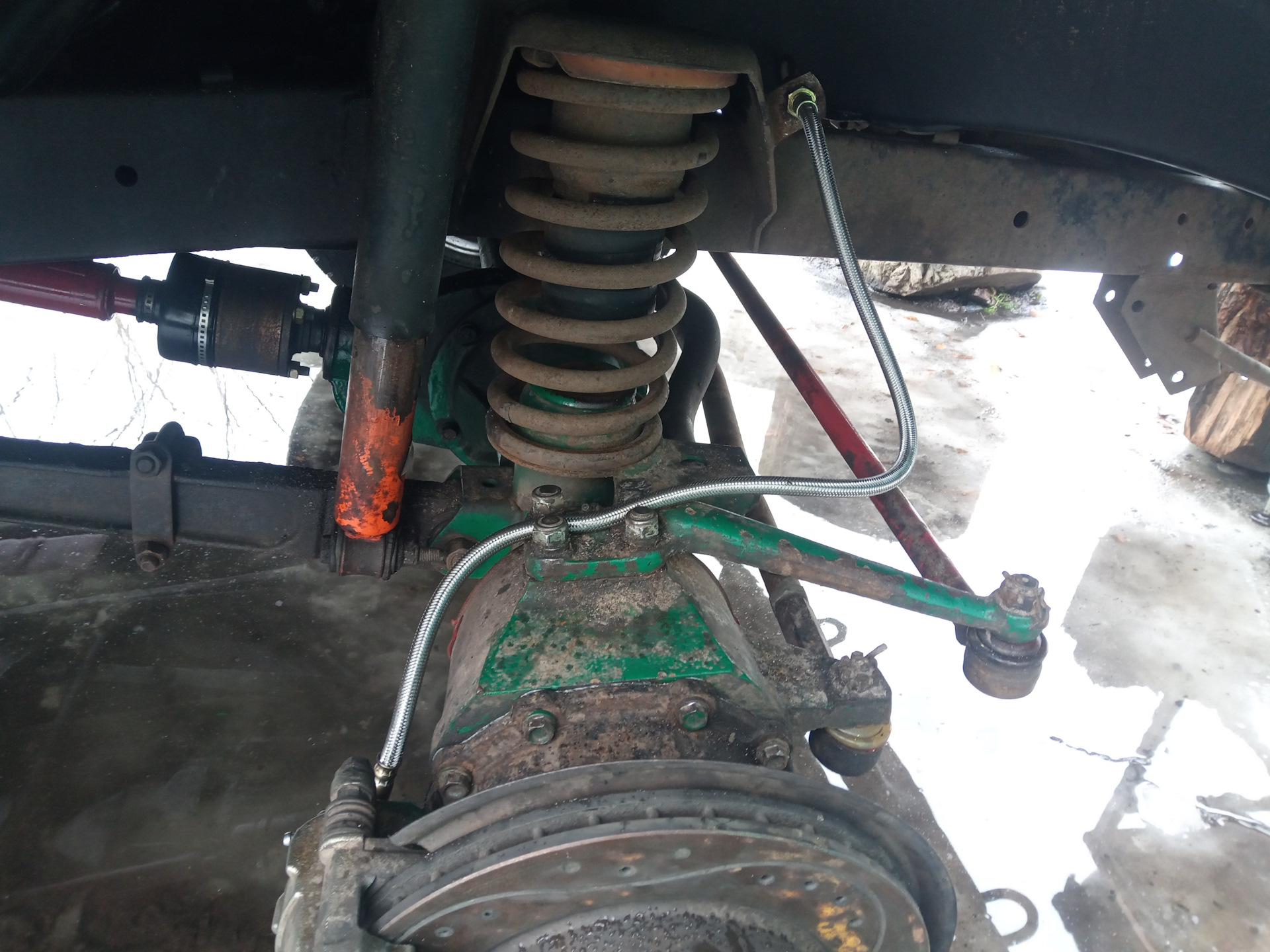 Протёрся бортовой редуктор — УАЗ 3159, 2,7 л, 2002 года | поломка | DRIVE2