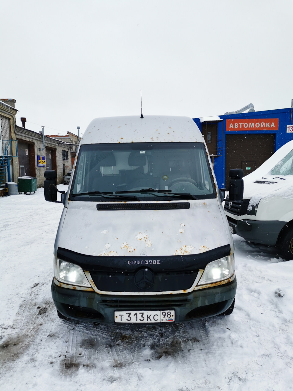 Передняя ось — Mercedes-Benz Sprinter (1G), 2,2 л, 2003 года | визит на  сервис | DRIVE2