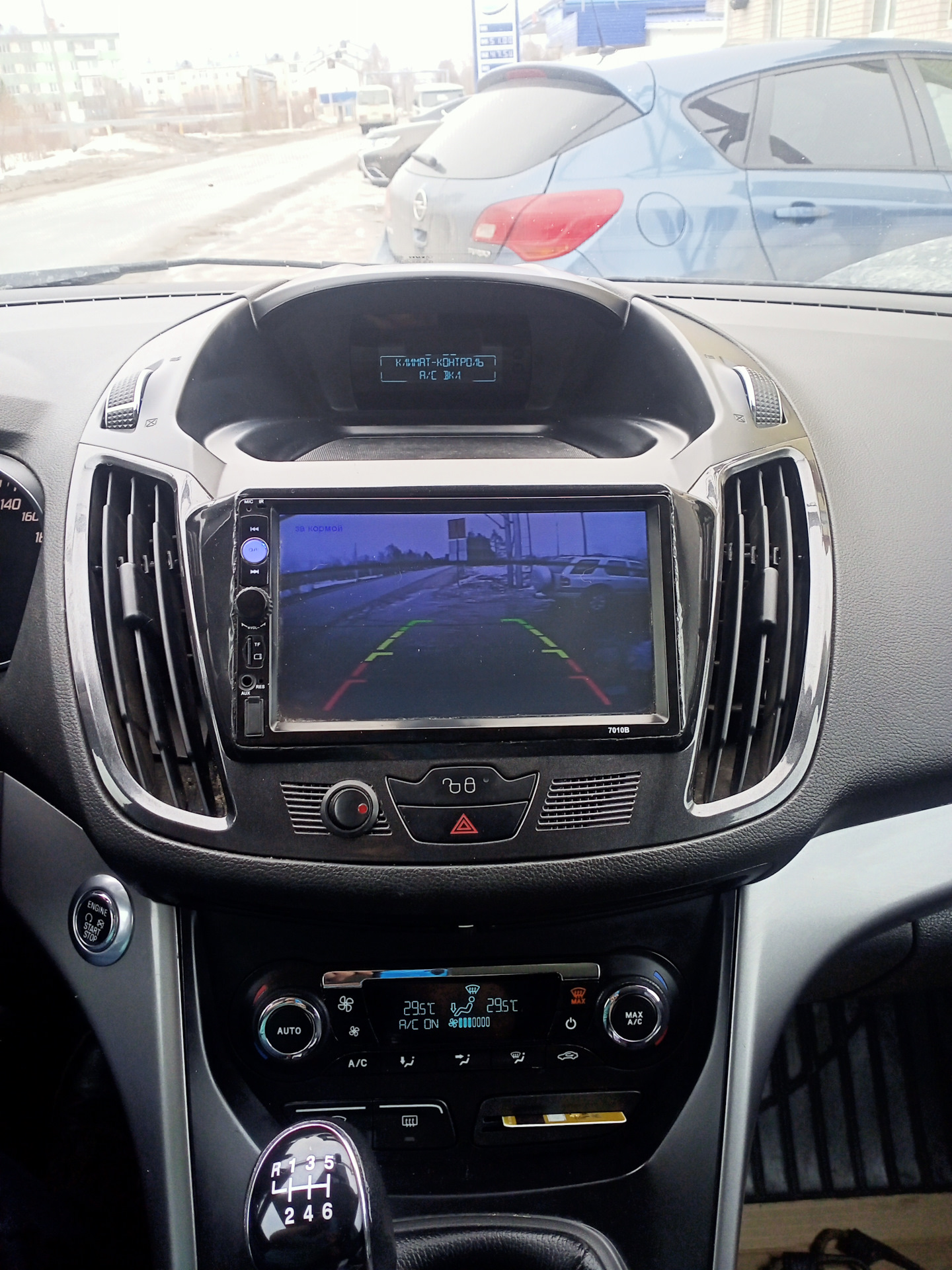 Новая магнитола — Ford Kuga (2G), 1,6 л, 2014 года | автозвук | DRIVE2