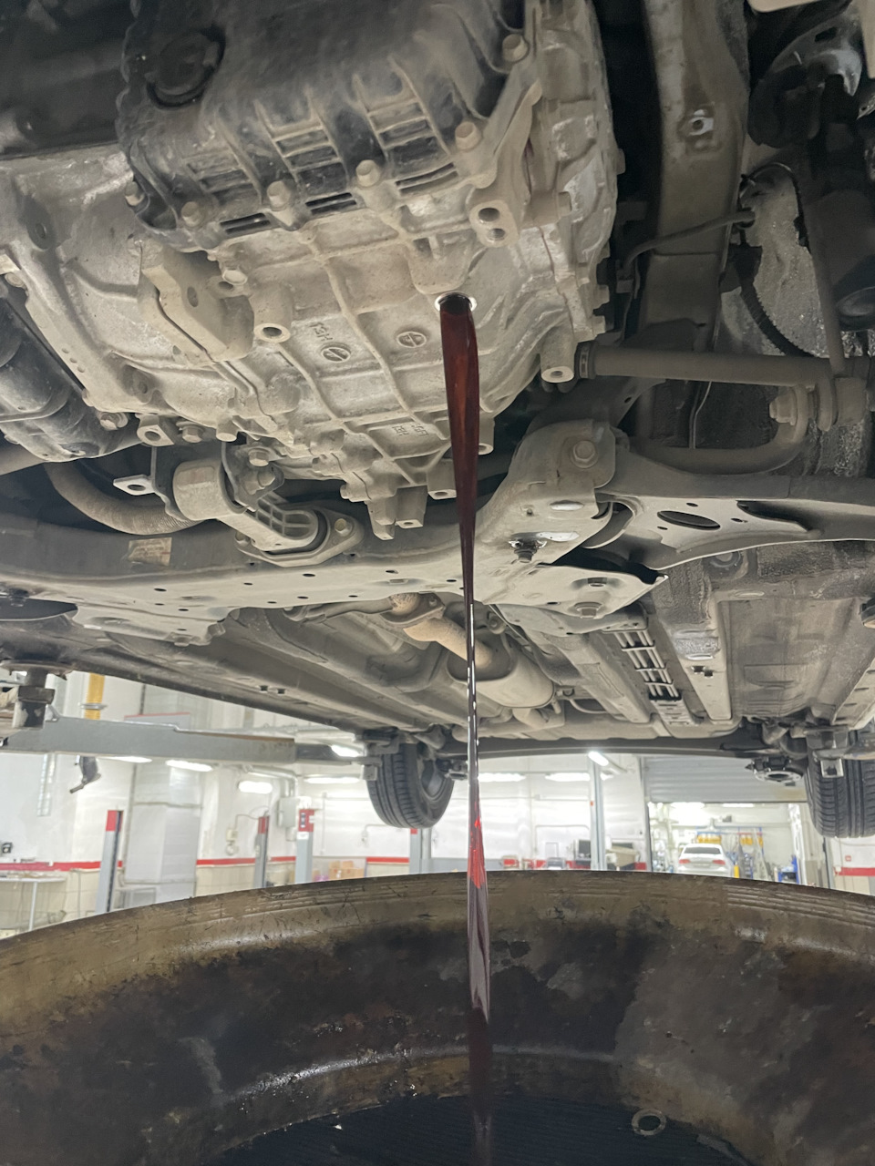 Частичная замена масла в АКПП — Hyundai Solaris, 1,6 л, 2015 года ...