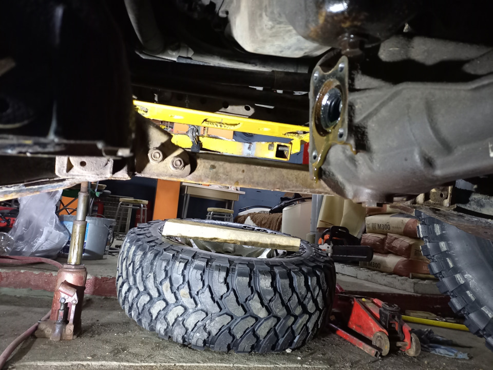 Замена подшипника в переднем мосту люфт полуоси — Great Wall Deer, 2 л ...