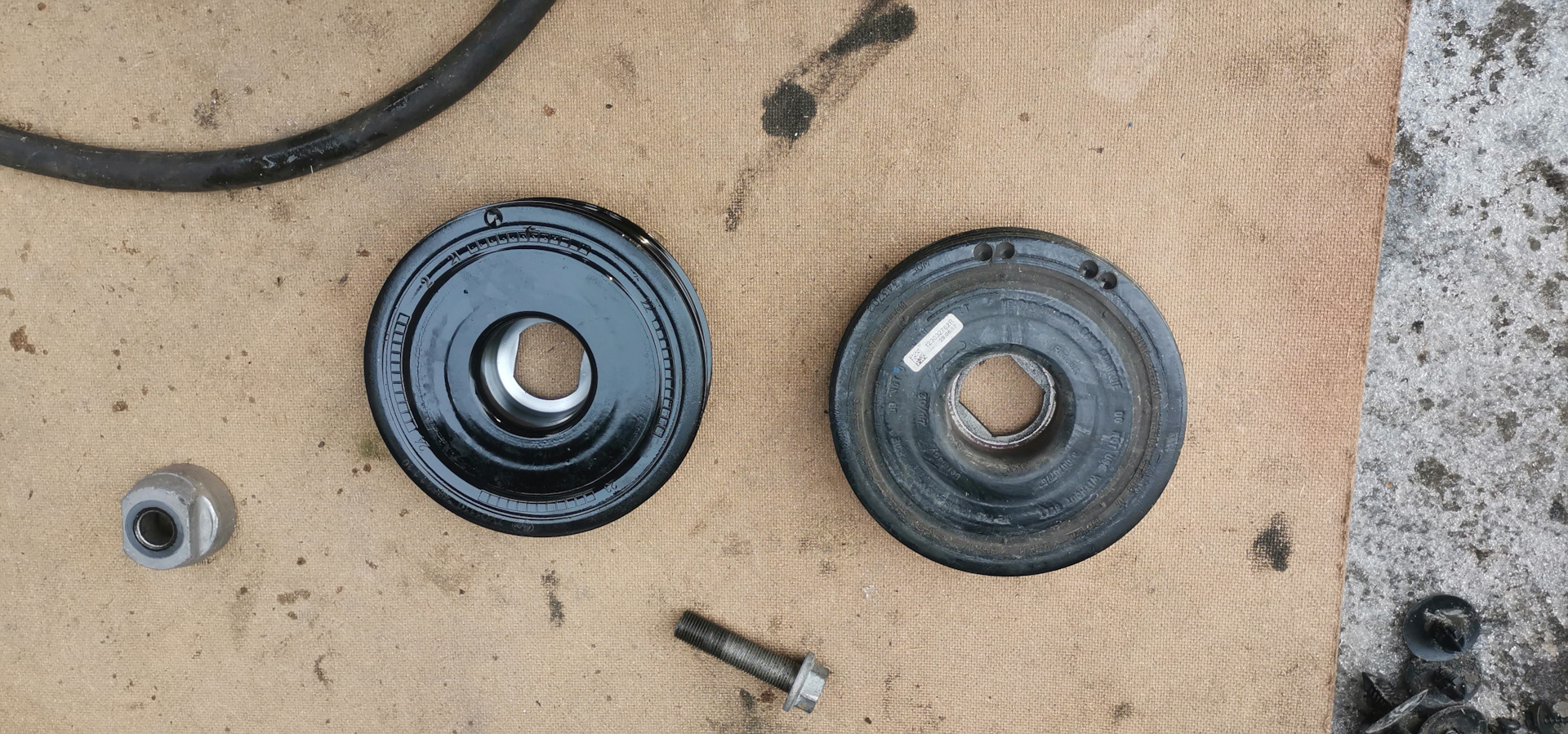 Замена шкива или как потратить время в пустую😃 — Renault Espace V, 1,6 ...