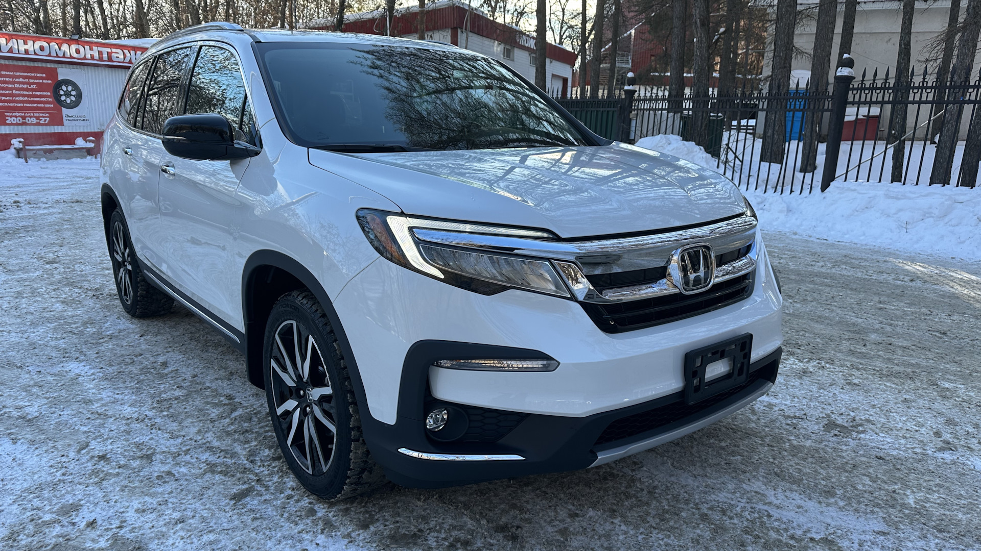 Продажа Honda Pilot (3G) 2022 (бензин, АКПП) — с историей обслуживания —  DRIVE2.RU