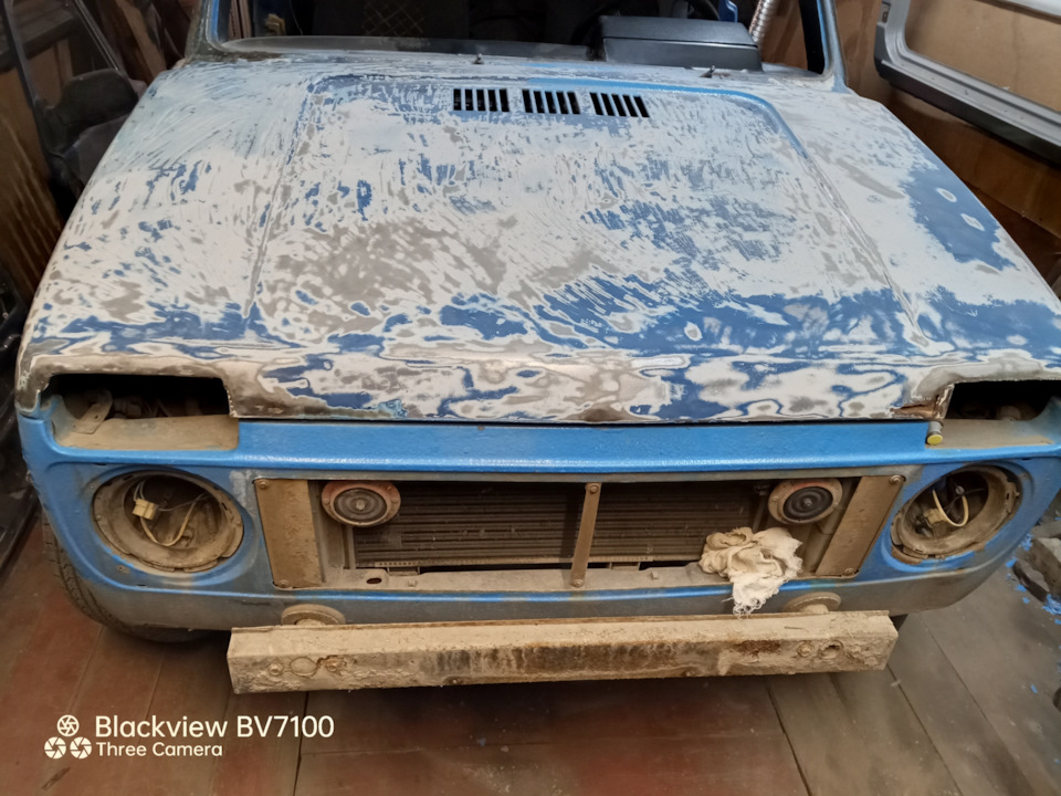 Подготовка к покраске, полным ходом — Lada 4x4 3D, 1,7 л, 2001 года ...