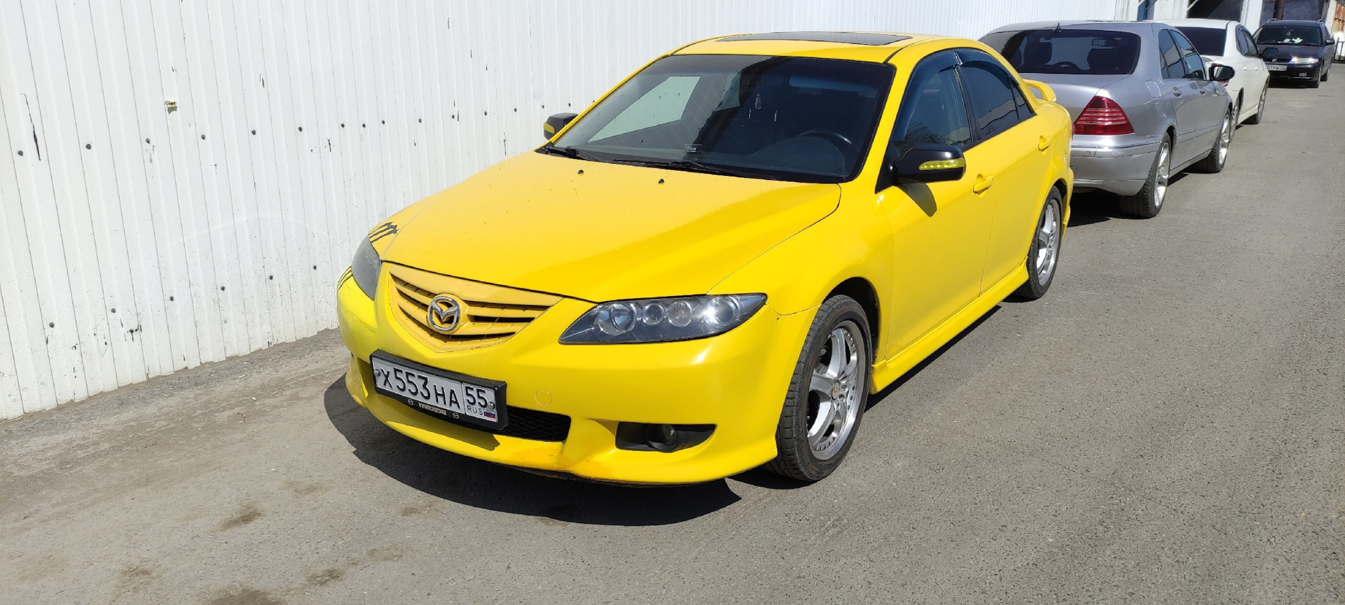 ВОПРОС ИТОГОВЫЙ ПО РЕШЕТКЕ — Mazda 6 (1G) GG, 2,3 л, 2003 года ...