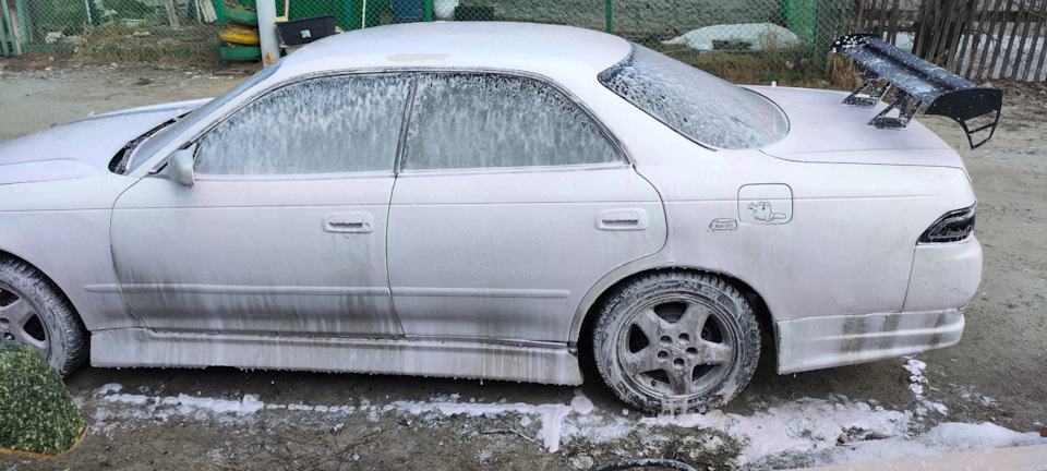 Охапка дров и Марк готов — Toyota Mark II (90), 2 л, 1993 года ...