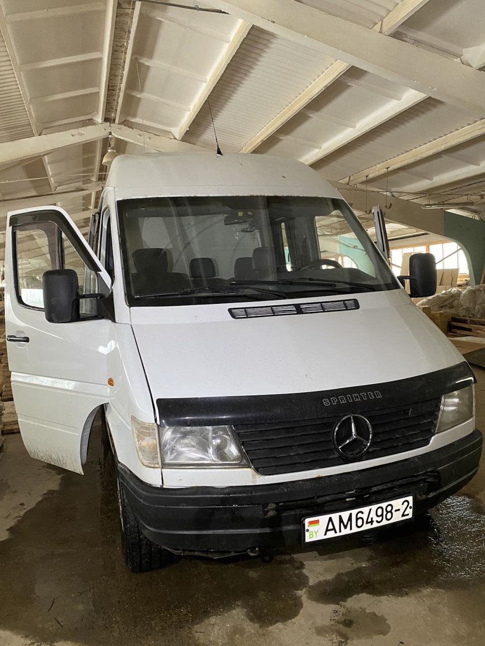 Переоборудование из легкового в грузовой вагон — Mercedes-Benz Sprinter  (1G), 2,9 л, 1998 года | тюнинг | DRIVE2