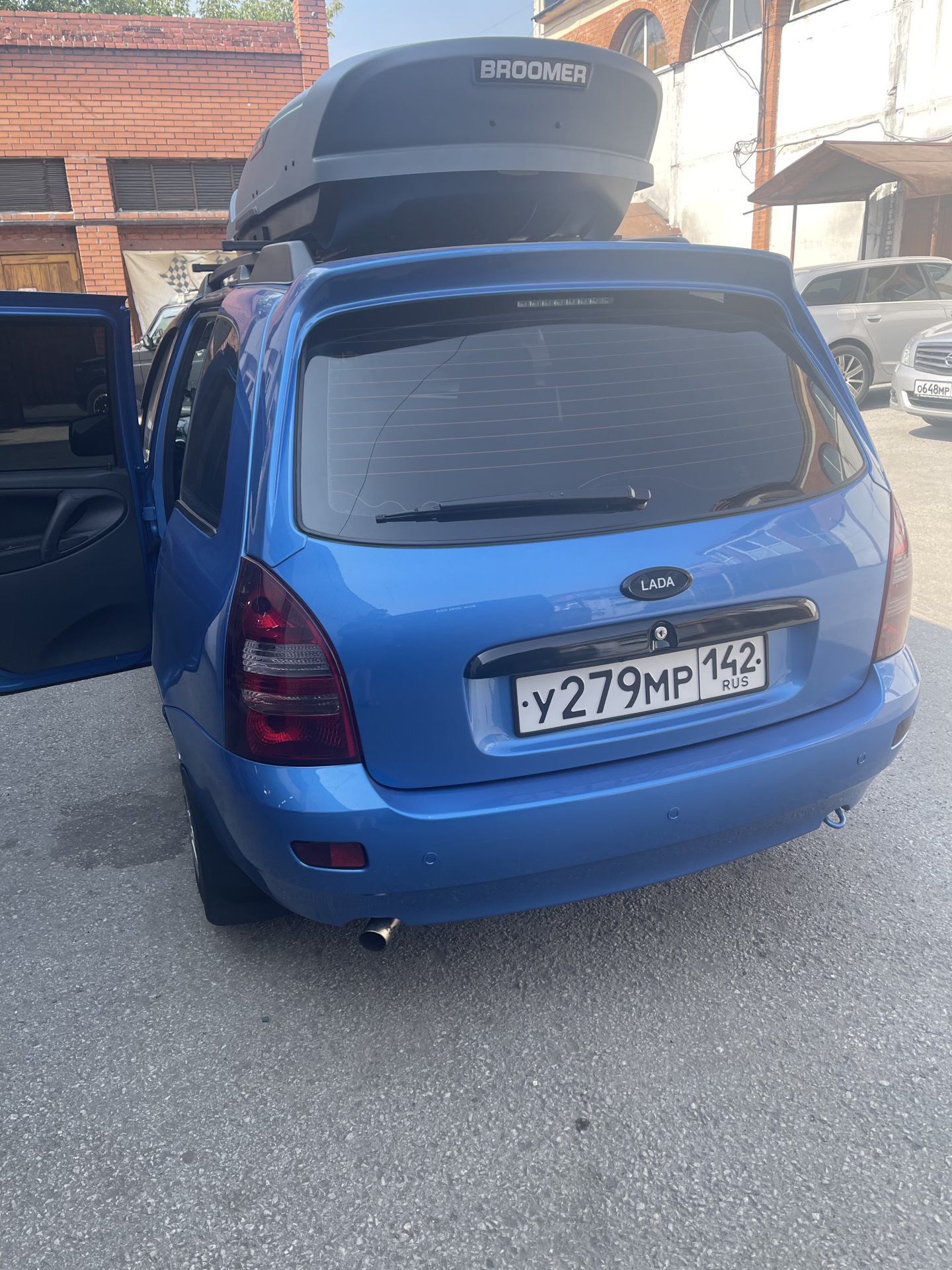 Детейлинг, бронь, багажник на крышу — Lada Калина универсал, 1,6 л ...