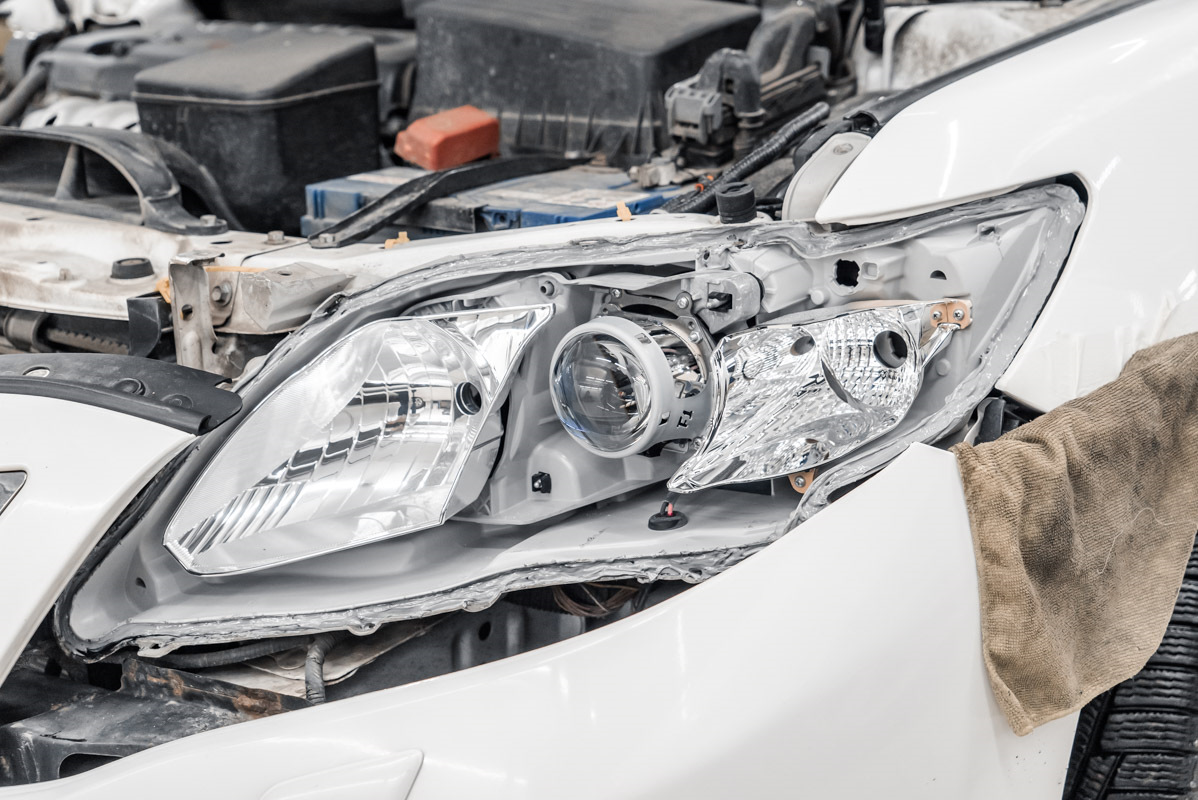 Как снять фару на тойота камри 70 34hyundai.ru