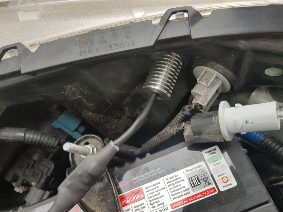 Дхо в габариты — Honda Fit (3G), 1,5 л, 2013 года | аксессуары | DRIVE2