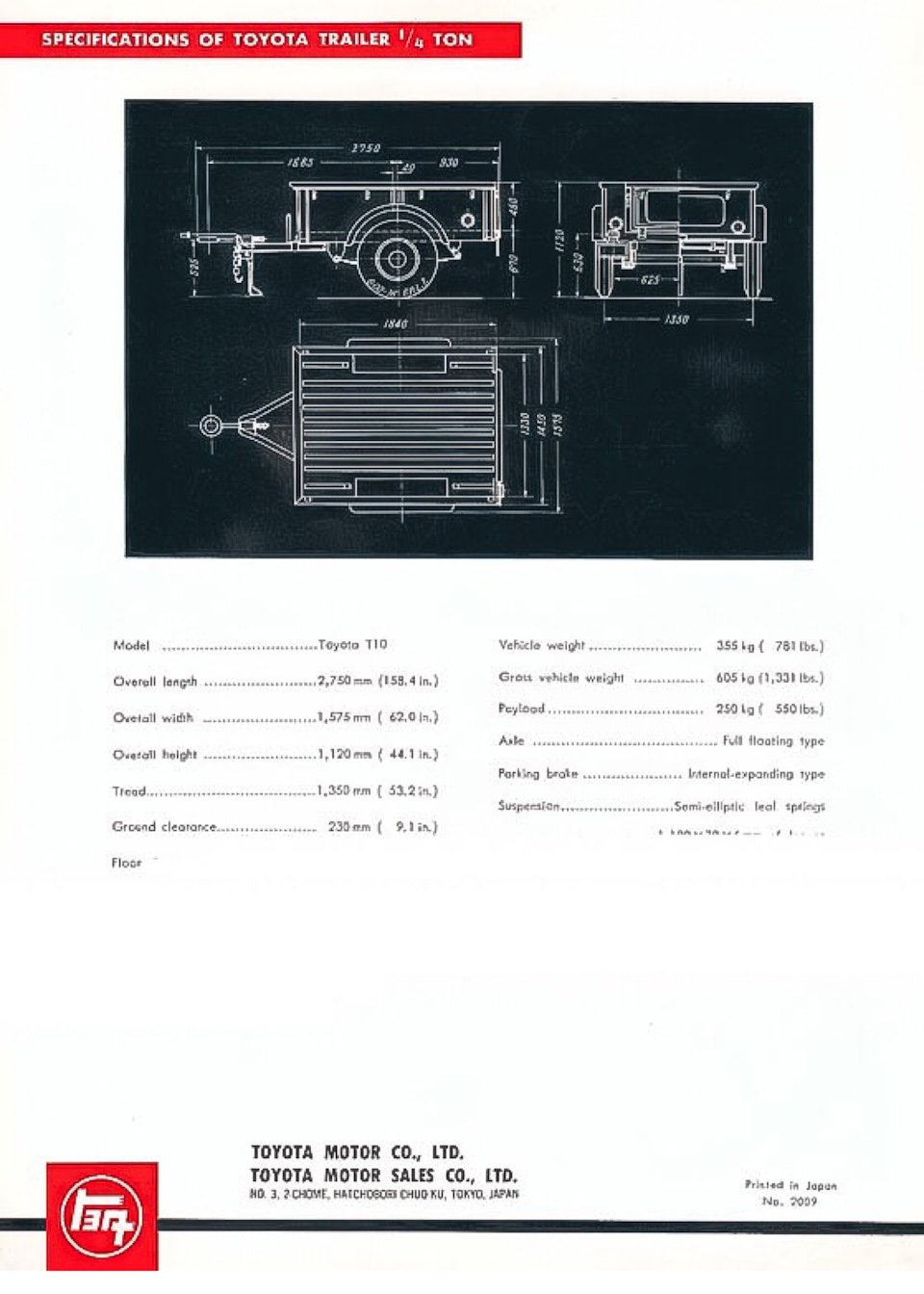 Брошюра страница 2 — Toyota Land Cruiser 40