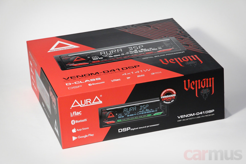 Aura venom d41dsp правильное подключение