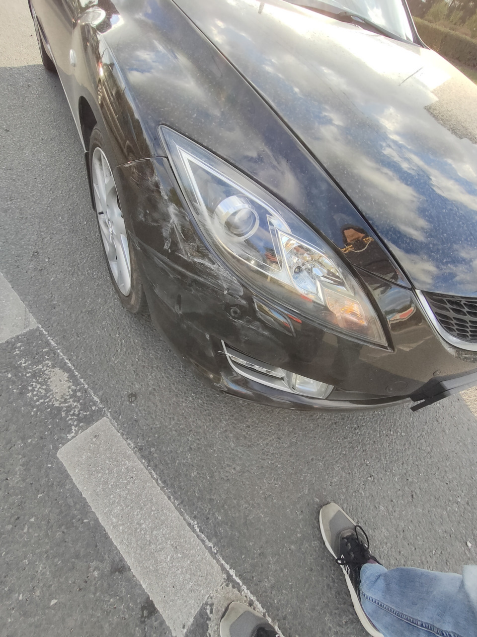 Пу Пу Пууу — Mazda 6 (2G) GH, 2 л, 2007 года | ДТП | DRIVE2