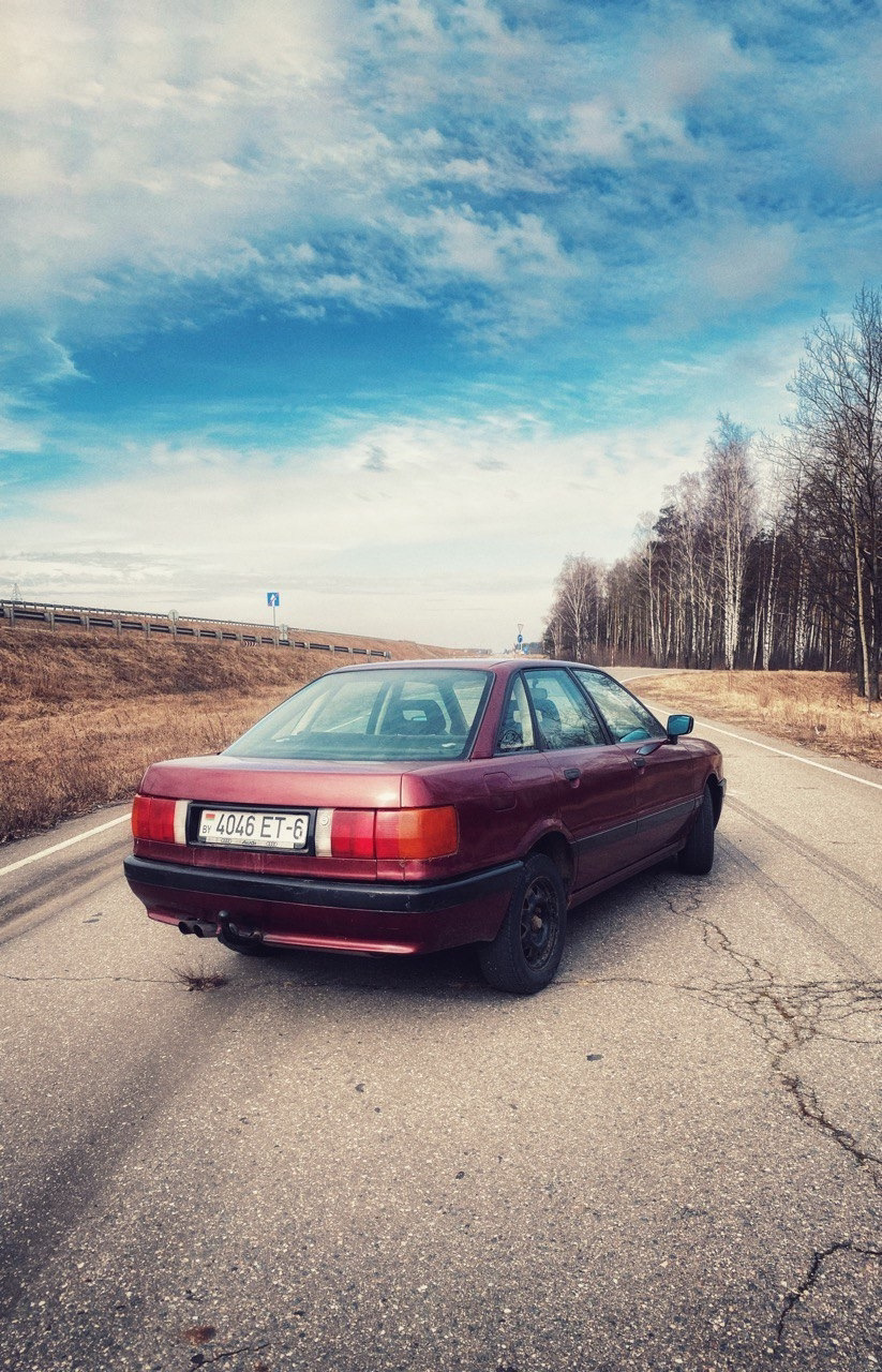 Давайте с самого начала… — Audi 80 (B3), 1,6 л, 1987 года | просто так |  DRIVE2