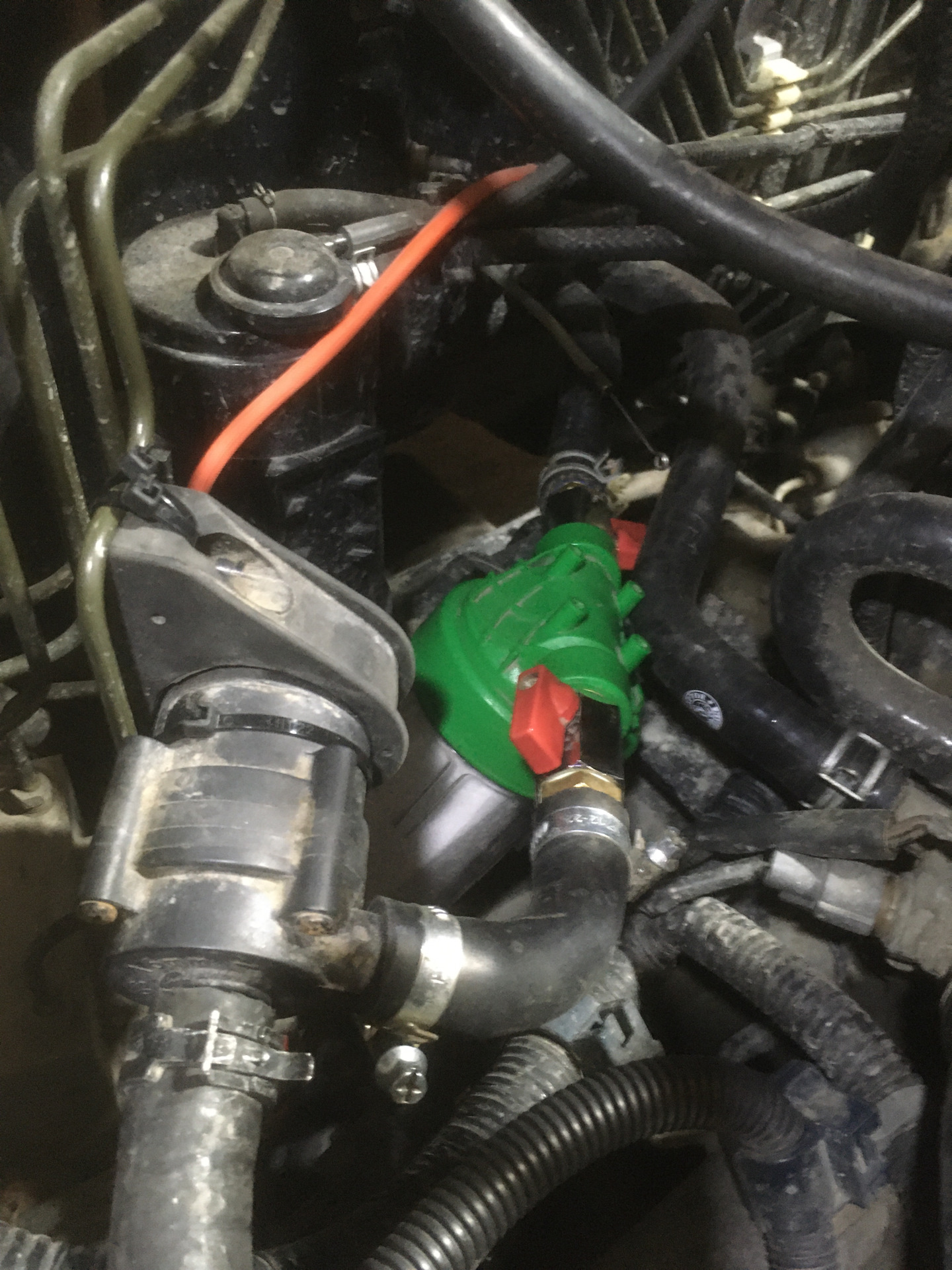 Фильтр антифриза и промывка системы охлаждения — Honda CR-V (RD1, RD2 ...