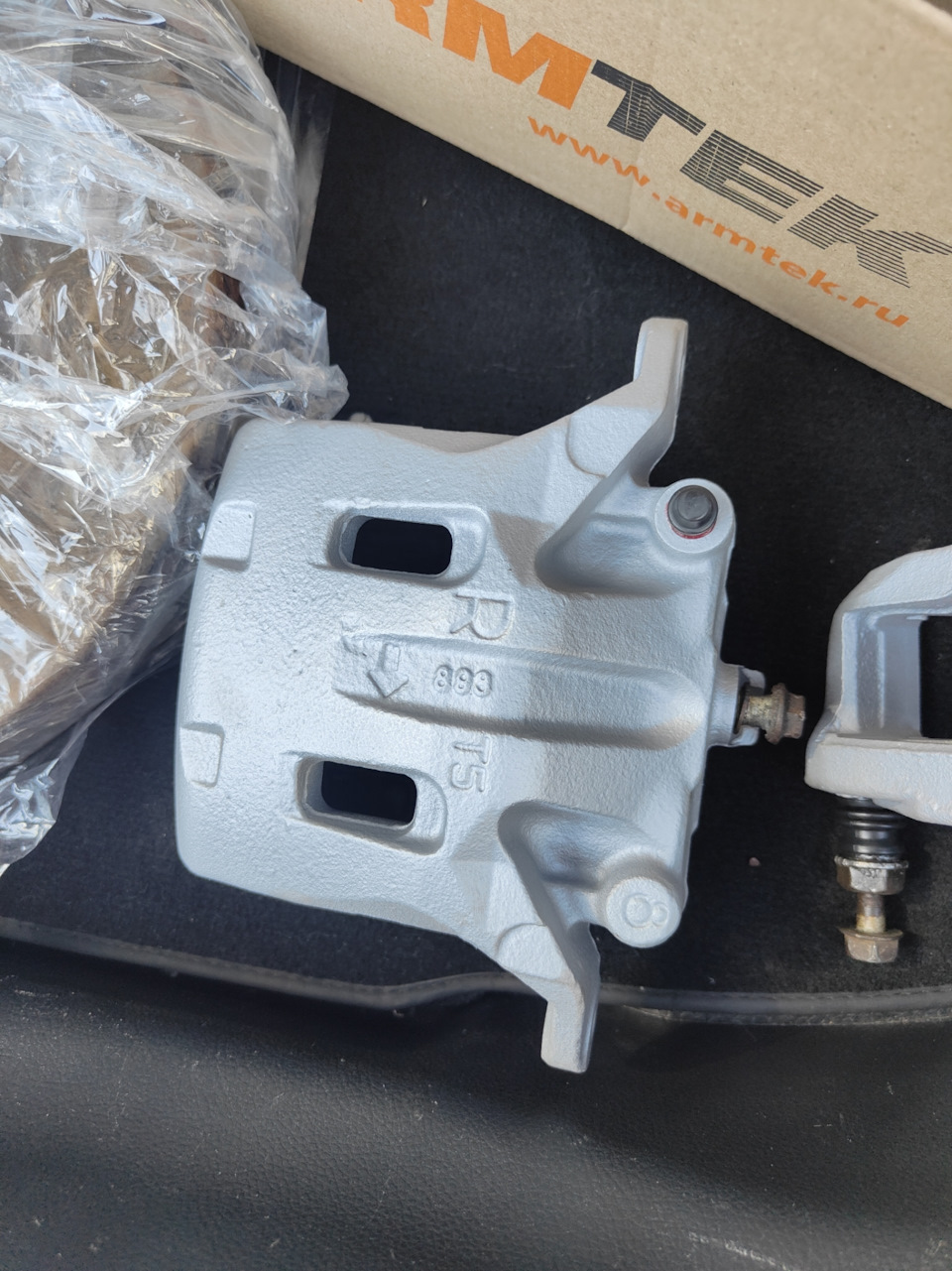 Замена передних дисков и суппортов он Инфинити — Nissan Teana (J32), 2 ...